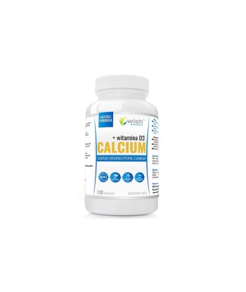 Kalcis+ Vitaminas D3 - 120 kaps.