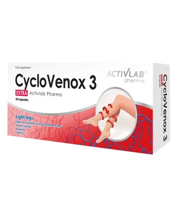 CycloVenox 3 EXTRA Pharma papildai | ProteinasTau.lt